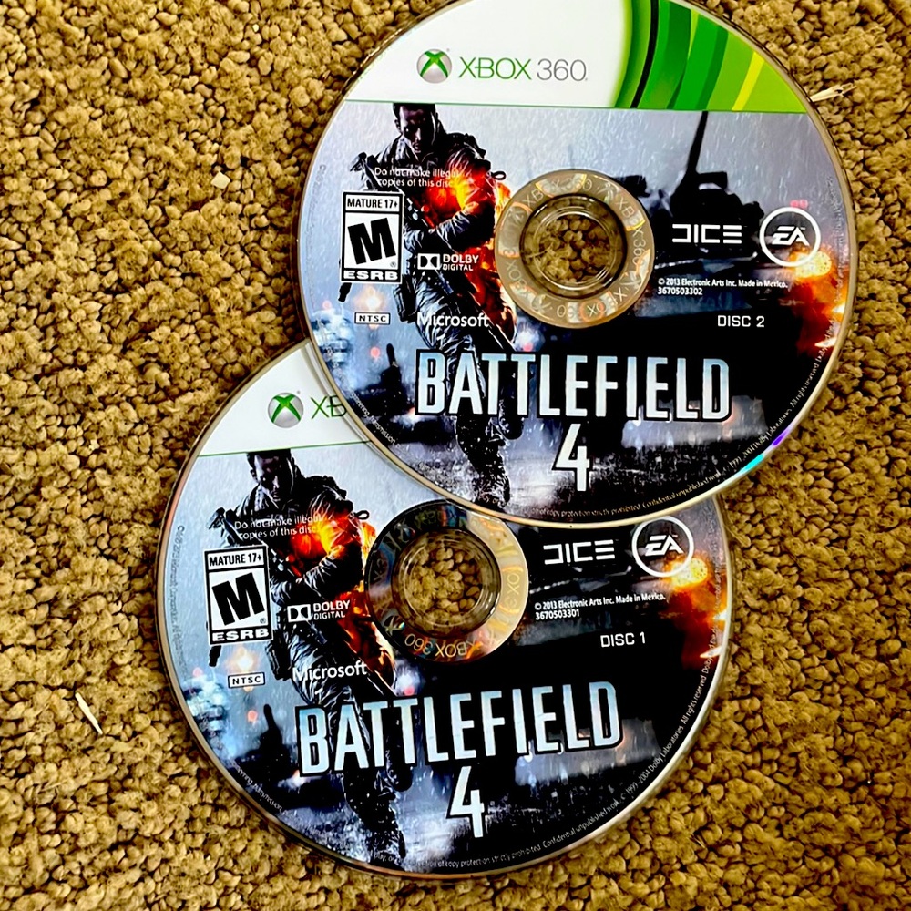 Battlefield 4 xbox 360